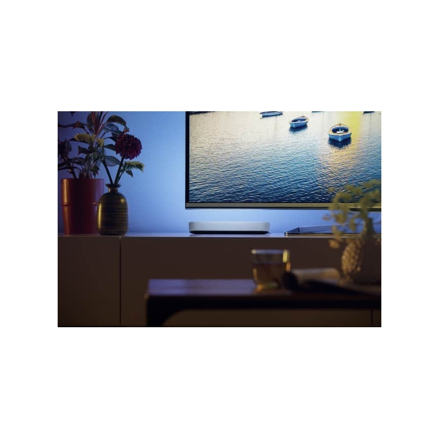 Philips - LED RGB Aptumšojama galda lampa Hue PLAY LED/6W/230V balta