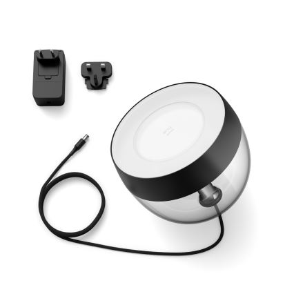 Philips - LED RGB Aptumšojama galda lampa Hue IRIS LED/8,2W/230V 2000-6500K melna