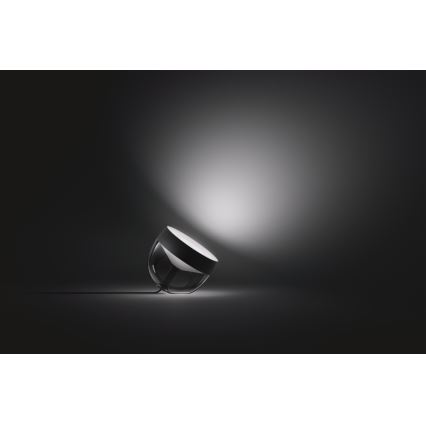 Philips - LED RGB Aptumšojama galda lampa Hue IRIS LED/8,2W/230V 2000-6500K melna