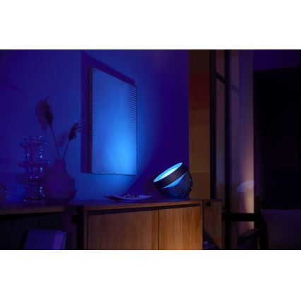 Philips - LED RGB Aptumšojama galda lampa Hue IRIS LED/8,2W/230V 2000-6500K melna