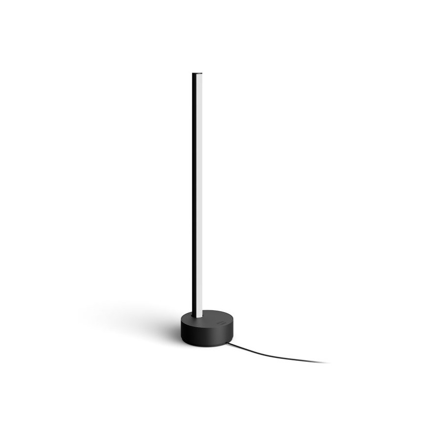 Philips - LED RGB Aptumšojama galda lampa Hue SIGNE LED/12W/230V 2000-6500K melna