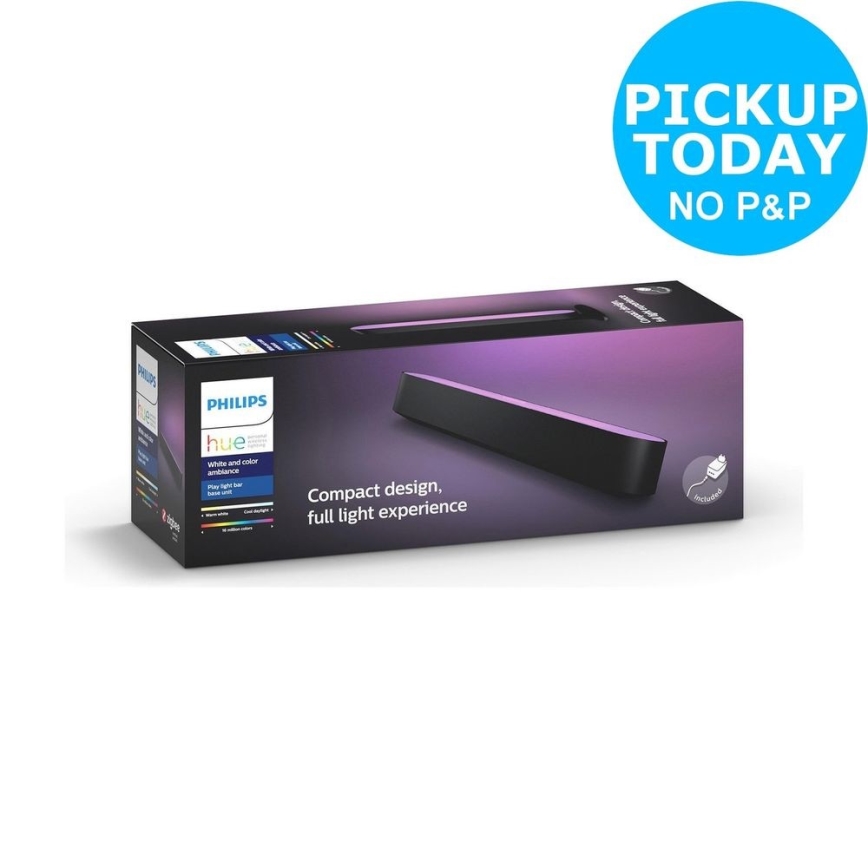 Philips - LED RGB Aptumšojama galda lampa Hue PLAY LED/6W/230V