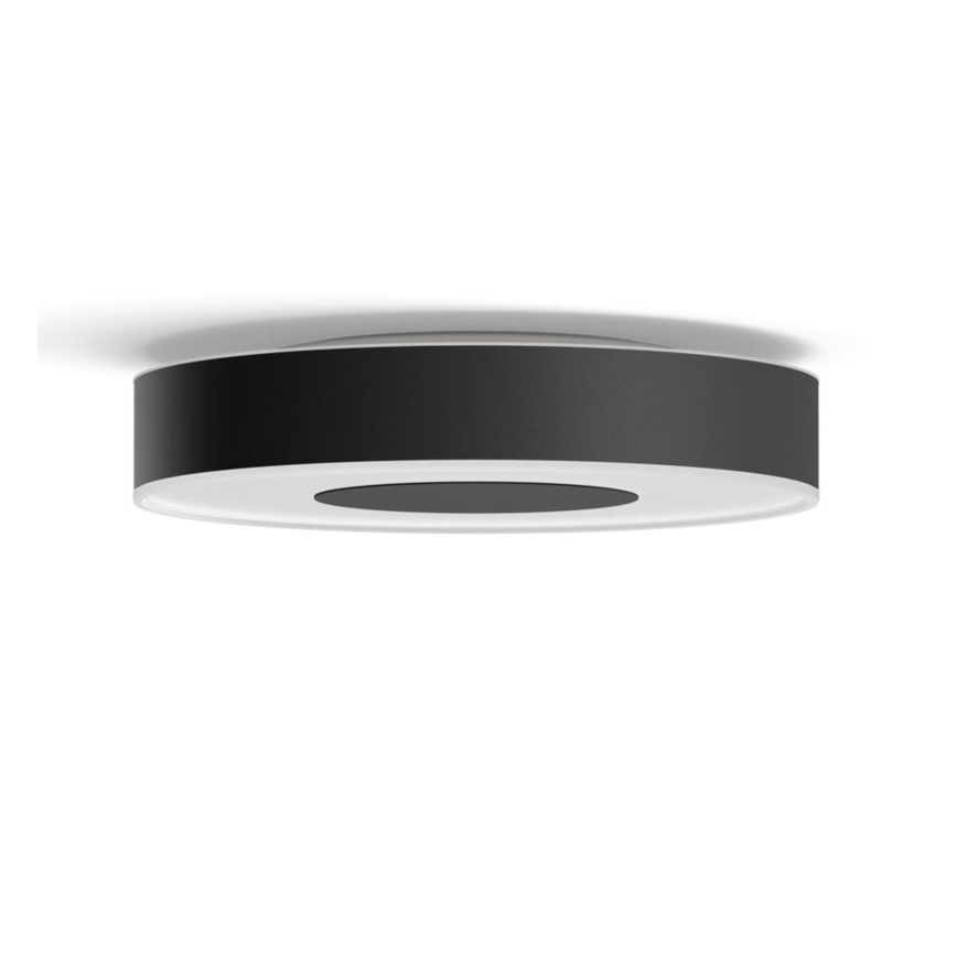 Philips - RGB LED regulējama griestu lampa Hue INFUSE LED/33,5W/230V 2000-6500K Ø 381 mm melna
