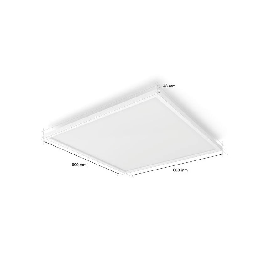 Philips - LED RGB Aptumšojams panelis Hue White And Color Ambiance LED/60W/230V 2000-6500K