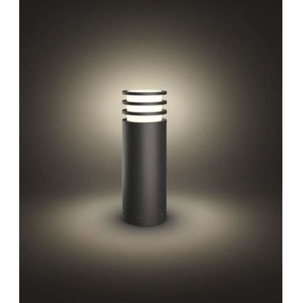 Philips - LED RGB aptumšojama āra lampa Hue LUCCA 1xE27/8,1W/230V 25 cm 1000-20000K IP44