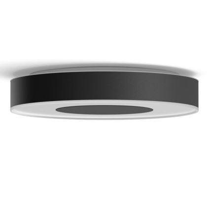 Philips - LED RGB griestu gaismeklis ar regulējamu spilgtumu Hue INFUSE LED/52,5W/230V 2000-6500K Ø 425 mm melns
