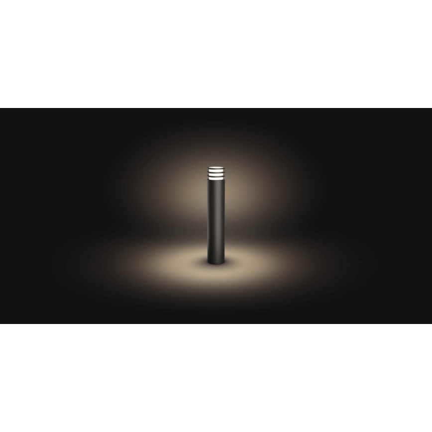 Philips - LED RGB regulējama āra lampa Hue LUCCA 1xE27/8,1W/230V 77 cm 1000-20000K IP44