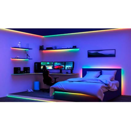 Philips - LED RGBIC aptumšojama lente SMART STRIP 20 m LED/36W/230V 2700-6500K Wi-Fi