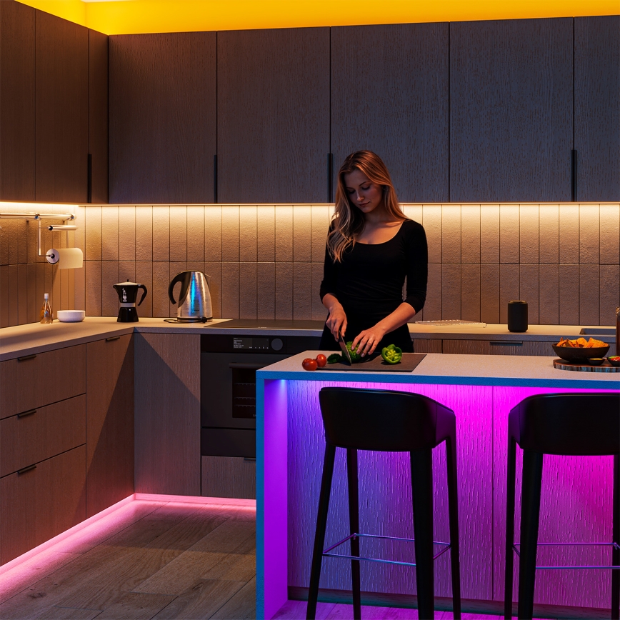 Philips - LED RGBIC aptumšojama sloksne SMART STRIP 10m LED/43W/230V 2700-6500K Wi-Fi
