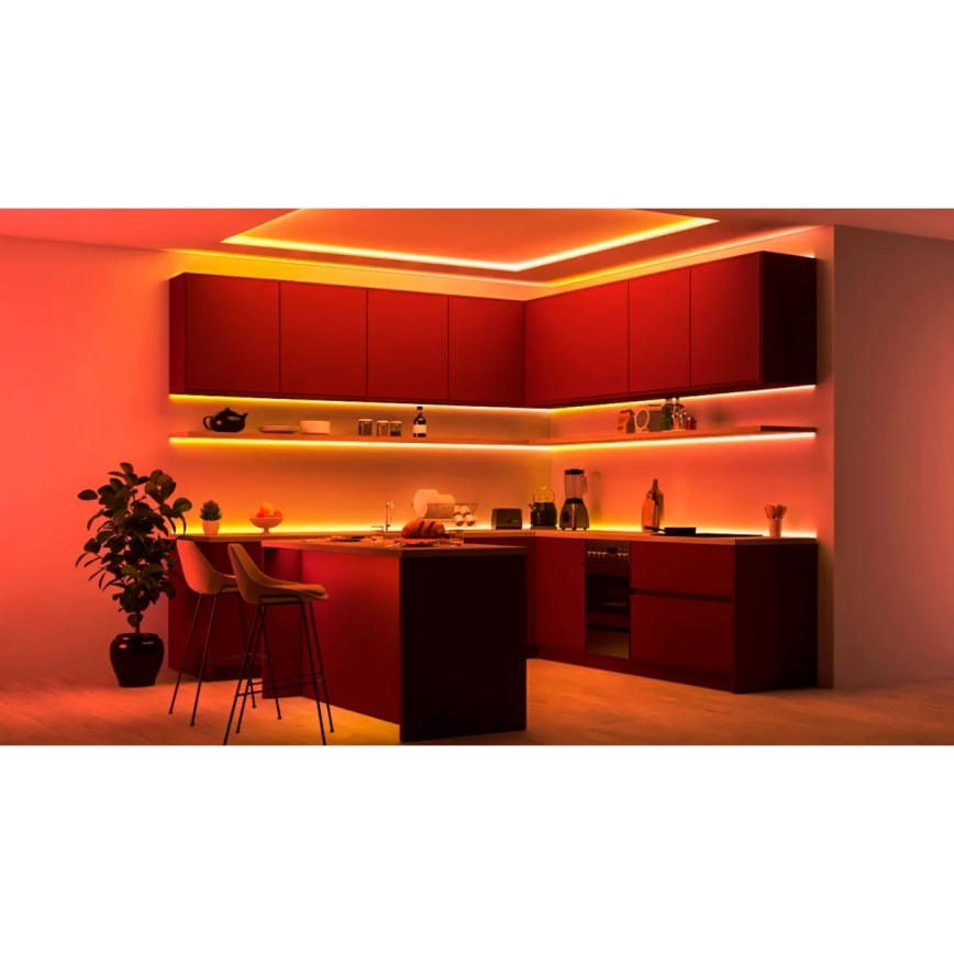 Philips - RGBIC LED regulējamā lente SMART STRIP 2x5m LED/21W/230V 2700-6500K Wi-Fi