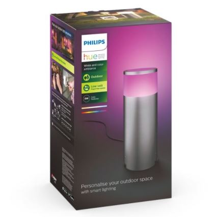 Philips - LED RGBW Aptumšojama āra lampa Hue CALLA LED/8W/230V IP44