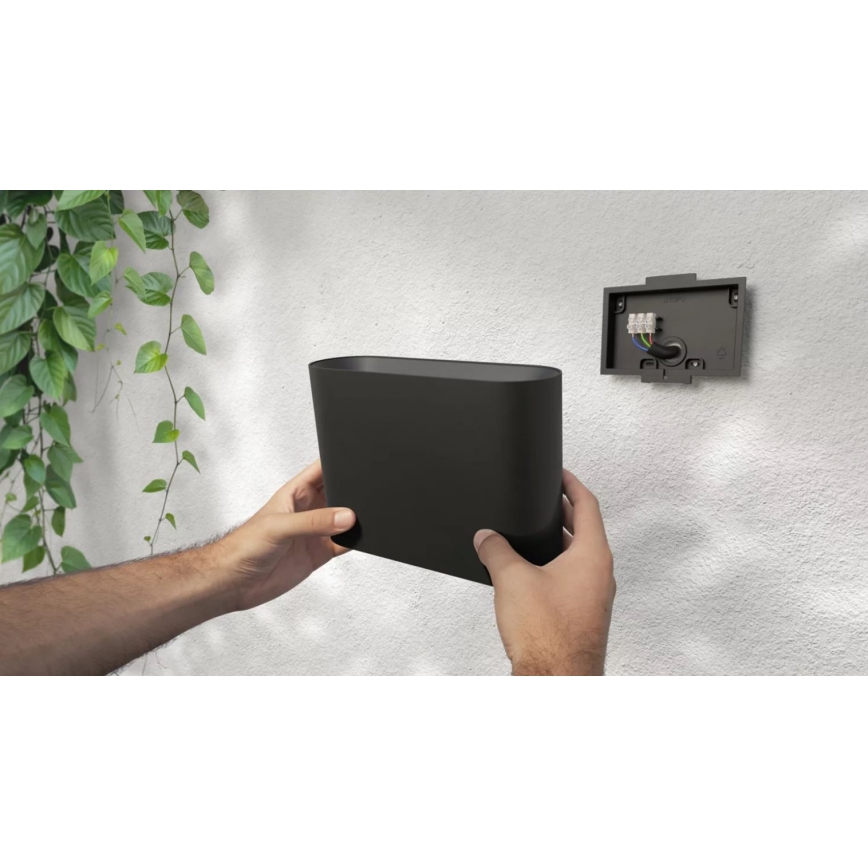 Philips - LED RGBW Aptumšojama āra sienas lampa Hue DYMERA 2xLED/10,2W/230V 2000-6500K IP44