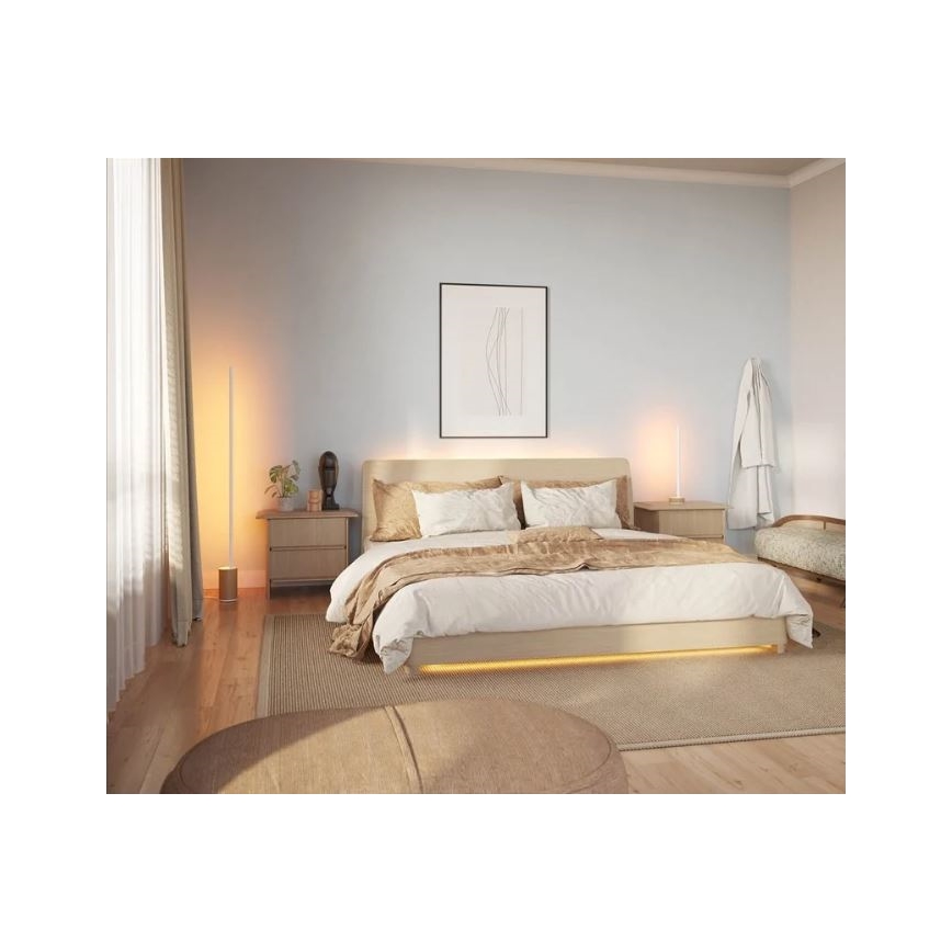Philips - LED RGBW Aptumšojama galda lampa Hue SIGNE LED/11,8W/230V 2000-6500K