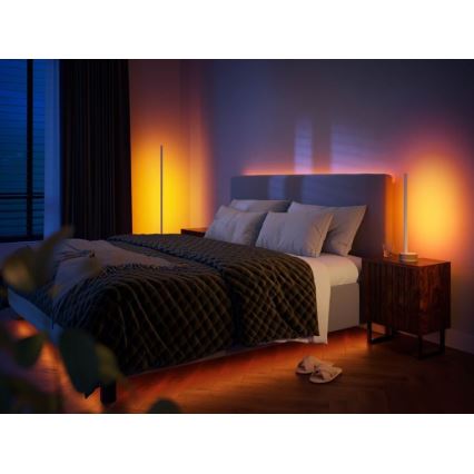 Philips - LED RGBW Aptumšojama galda lampa Hue SIGNE LED/11,8W/230V 2000-6500K