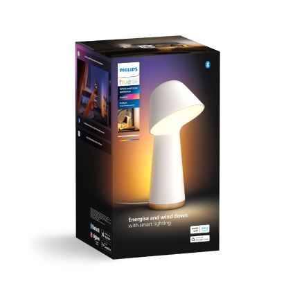 Philips - LED RGBW Aptumšojama galda lampa Hue TWILIGHT LED/13,4W/230V 2000-6500K
