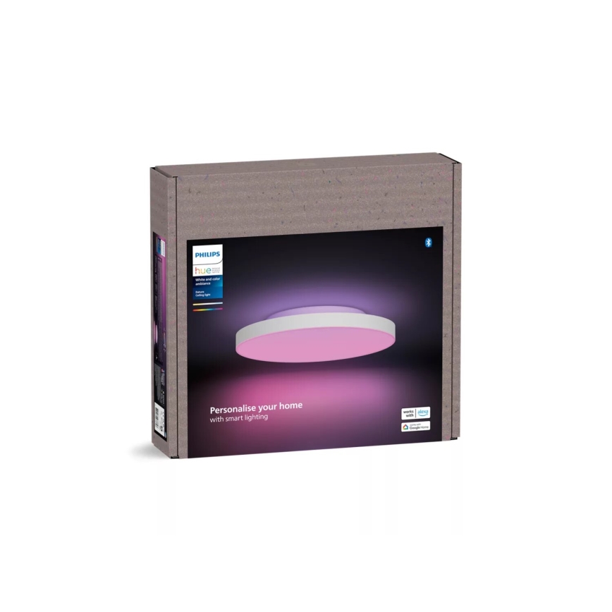 Philips - LED RGBW Aptumšojama griestu lampa Hue DATURA LED/48W/230V 2000-6500K