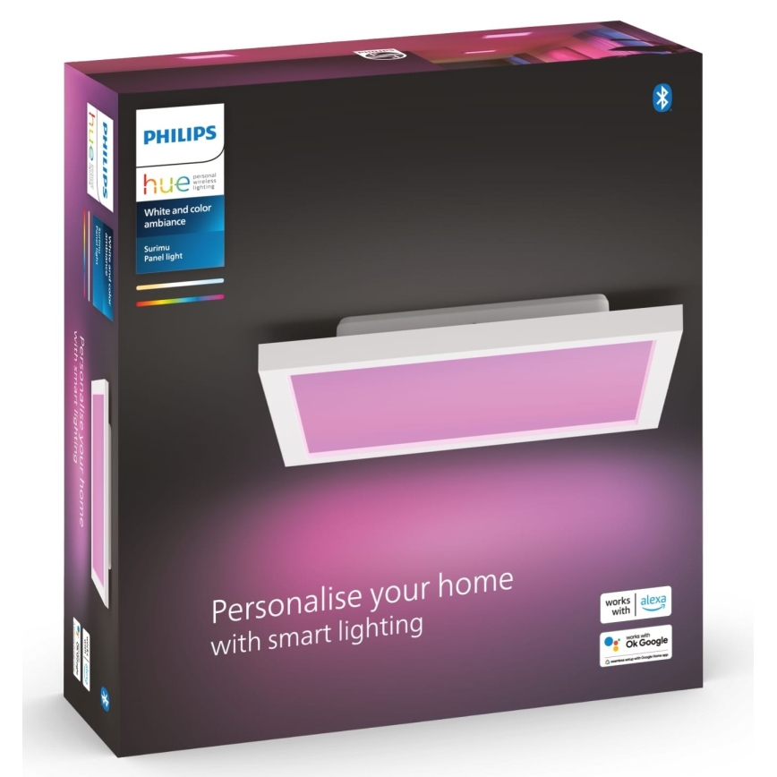 Philips - LED RGBW Aptumšojama griestu lampa Hue SURIMU LED/27W/230V