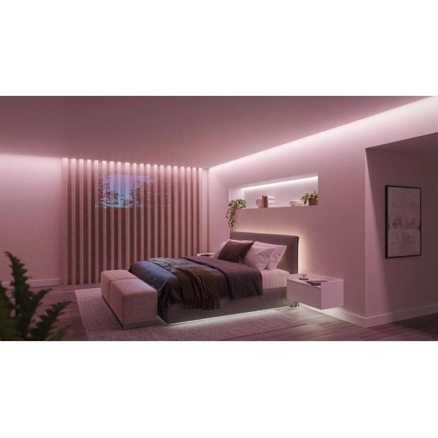 Philips - LED RGBW Aptumšojama josla Hue WHITE AND COLOR AMBIANCE 10m LED/20W/230V 2000-6500K