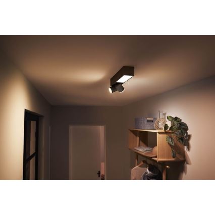 Philips - LED RGBW Aptumšojams starmetis Hue CENTRIS LED/11W/230V + 2xGU10/5,7W
