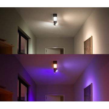 Philips - LED RGBW Aptumšojams starmetis Hue CENTRIS LED/11W/230V + 2xGU10/5,7W