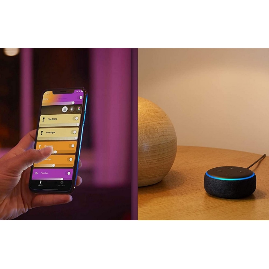 Philips - LED RGBW Aptumšojams starmetis Hue CENTRIS LED/11W/230V + 2xGU10/5,7W