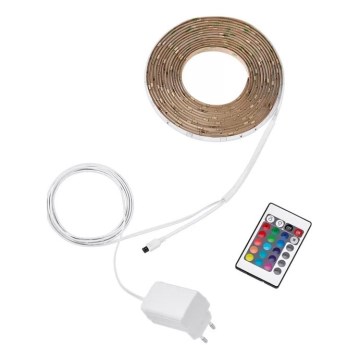 Philips - LED RGBW aptumšojama lente 5m LED/12W/230V + ar tālvadības pulti