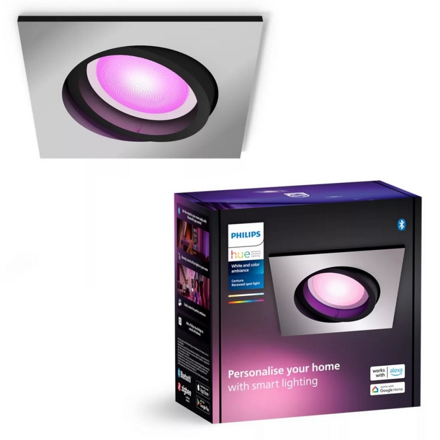 Philips - LED RGBW Aptumšojama piekaramo griestu lampa Hue CENTURA 1xGU10/4,2W/230V 2000-6500K