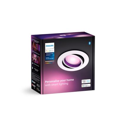 Philips - LED RGBW Aptumšojama piekaramo griestu lampa Hue CENTURA 1xGU10/4,2W/230V 2000-6500K