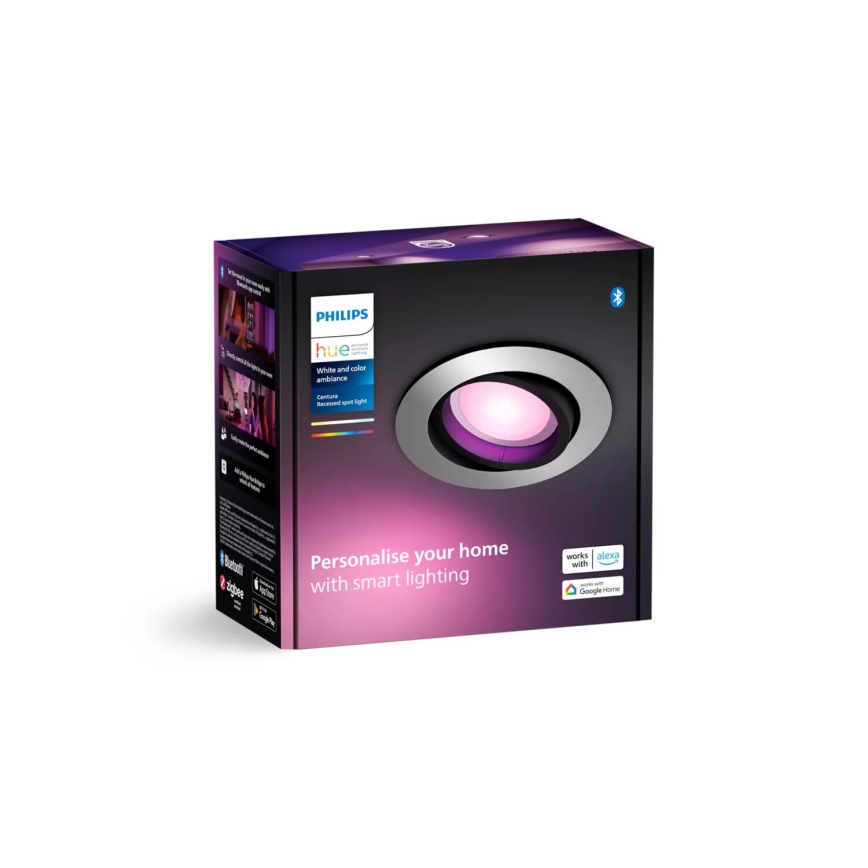 Philips - LED RGBW Aptumšojama piekaramo griestu lampa Hue CENTURA 1xGU10/4,2W/230V 2000-6500K