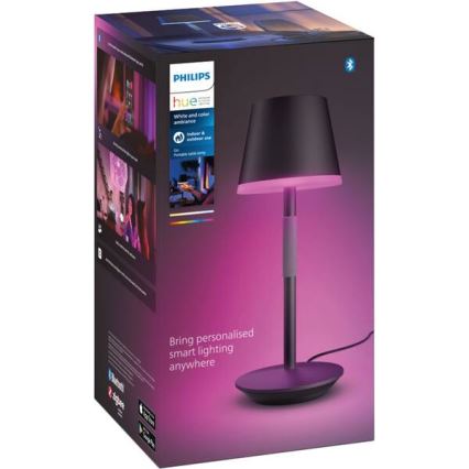 Philips - LED RGBW Aptumšojama āra skārienvadāma lampa Hue GO LED/6,2W/230V 2000-6500K IP54