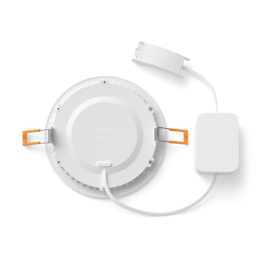 Philips - LED RGBW Aptumšojama vannas istabas piekaramo griestu lampa Hue SLIM LED/12W/230V IP44 2200-6500K