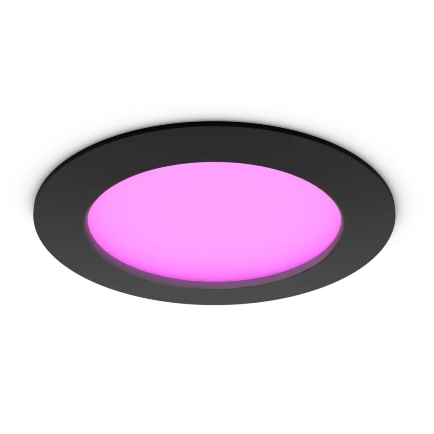 Philips - LED RGBW Aptumšojama vannas istabas piekaramo griestu lampa Hue SLIM LED/12W/230V IP44 2200-6500K