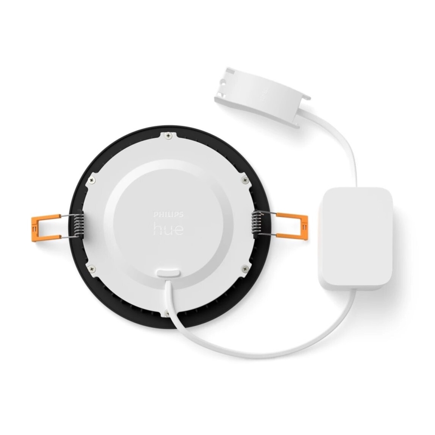 Philips - LED RGBW Aptumšojama vannas istabas piekaramo griestu lampa Hue SLIM LED/12W/230V IP44 2200-6500K