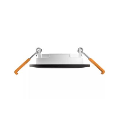 Philips - LED RGBW Aptumšojama vannas istabas piekaramo griestu lampa Hue SLIM LED/8,3W/230V 2000-6500K IP44 melna