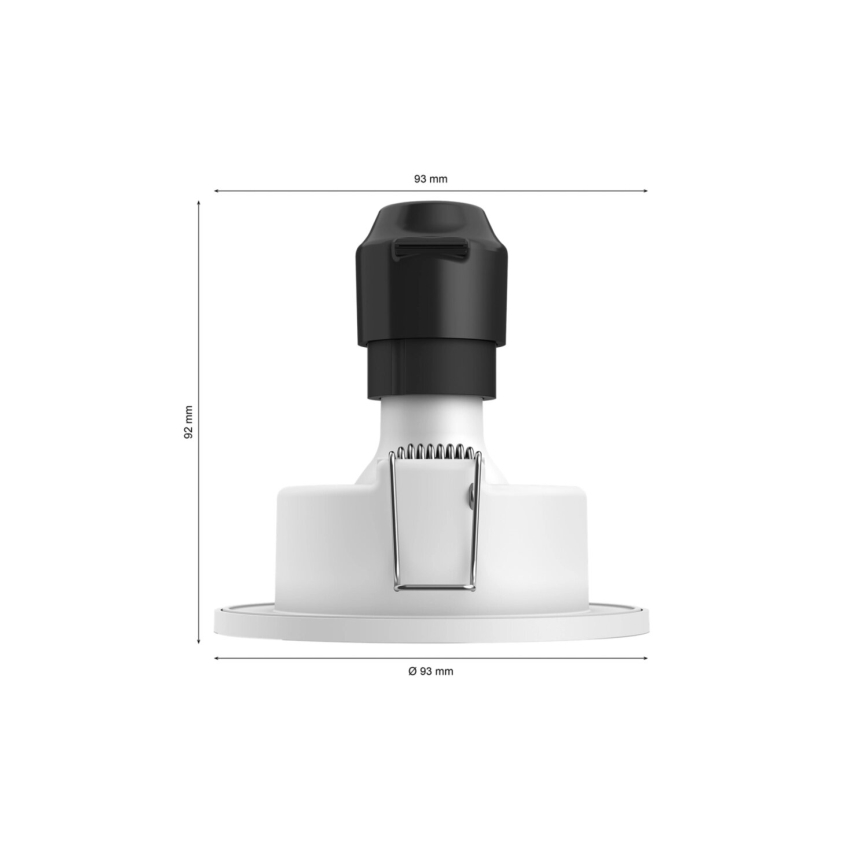 Philips - LED RGBW Aptumšojama vannas istabas piekaramo griestu lampa Hue XAMENTO 1xGU10/4,2W/230V 2000-6500K IP44