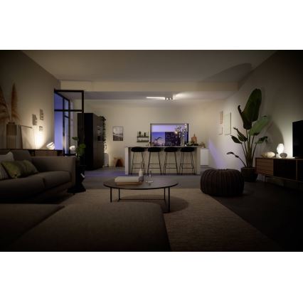 Philips - LED RGBW Aptumšojams starmetis CENTRIS LED/25W/230V+3xGU10/5,7W