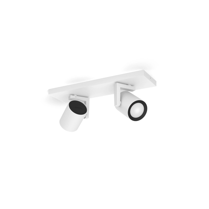 Philips - LED RGBW Aptumšojams starmetis Hue ARGENTA 2xGU10/4,2W/230V 2000-6500K