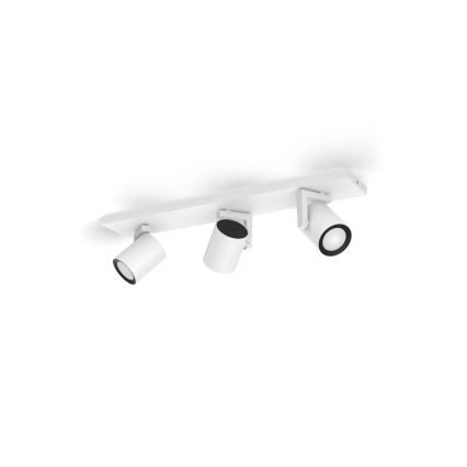 Philips - LED RGBW Aptumšojams starmetis Hue ARGENTA 3xGU10/4,2W/230V 2000-6500K