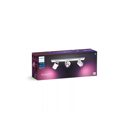 Philips - LED RGBW Aptumšojams starmetis Hue ARGENTA 3xGU10/4,2W/230V 2000-6500K