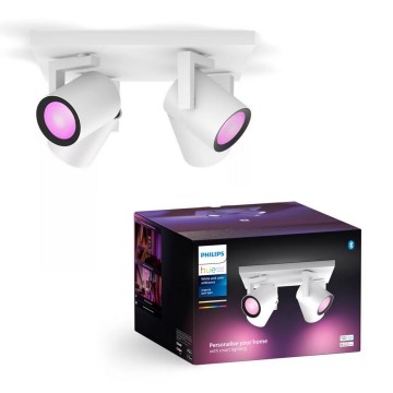 Philips - LED RGBW Aptumšojams starmetis Hue ARGENTA 4xGU10/4,2W/230V 2000-6500K