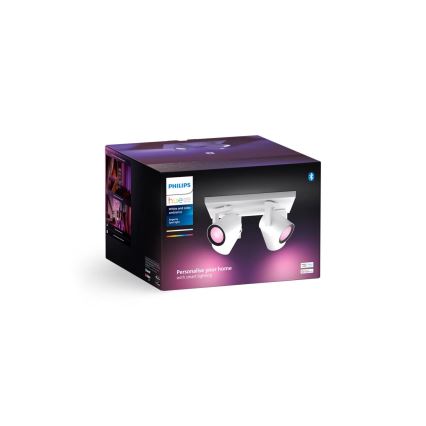 Philips - LED RGBW Aptumšojams starmetis Hue ARGENTA 4xGU10/4,2W/230V 2000-6500K