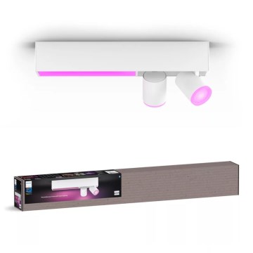 Philips - LED RGBW Aptumšojams starmetis Hue CENTRIS 2xGU10/4,2W/230V+ LED/11W