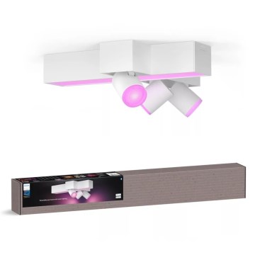 Philips - LED RGBW Aptumšojams starmetis Hue CENTRIS 3xGU10/4,2W/230V + LED/11W 2000-6500K