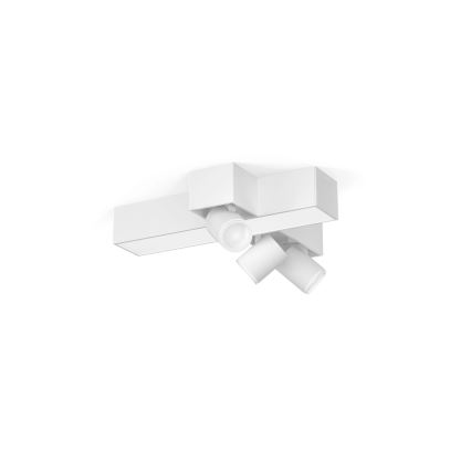 Philips - LED RGBW Aptumšojams starmetis Hue CENTRIS 3xGU10/4,2W/230V + LED/11W 2000-6500K