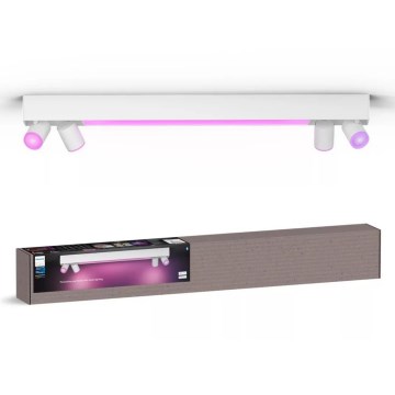 Philips - LED RGBW Aptumšojams starmetis Hue CENTRIS 4xGU10/4,2W/230V + LED/11W 2000-6500K