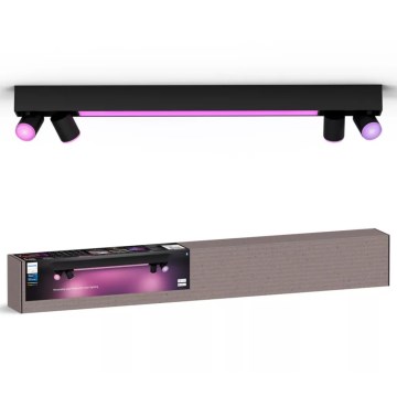 Philips - LED RGBW Aptumšojams starmetis Hue CENTRIS 4xGU10/4,2W/230V + LED/11W 2000-6500K