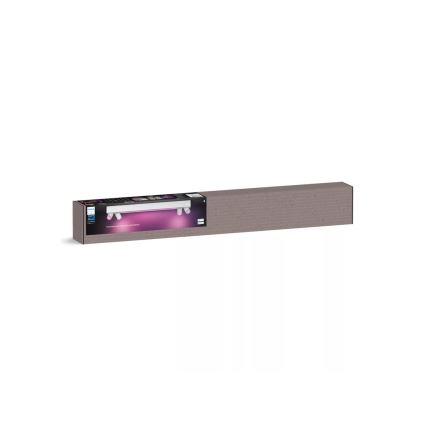 Philips - LED RGBW Aptumšojams starmetis Hue CENTRIS 4xGU10/4,2W/230V + LED/11W 2000-6500K