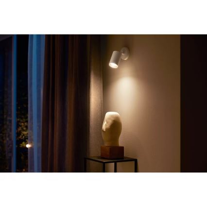 Philips - LED RGBW Aptumšojams starmetis Hue FUGATO 1xGU10/4,2W/230V 2000-6500K balta