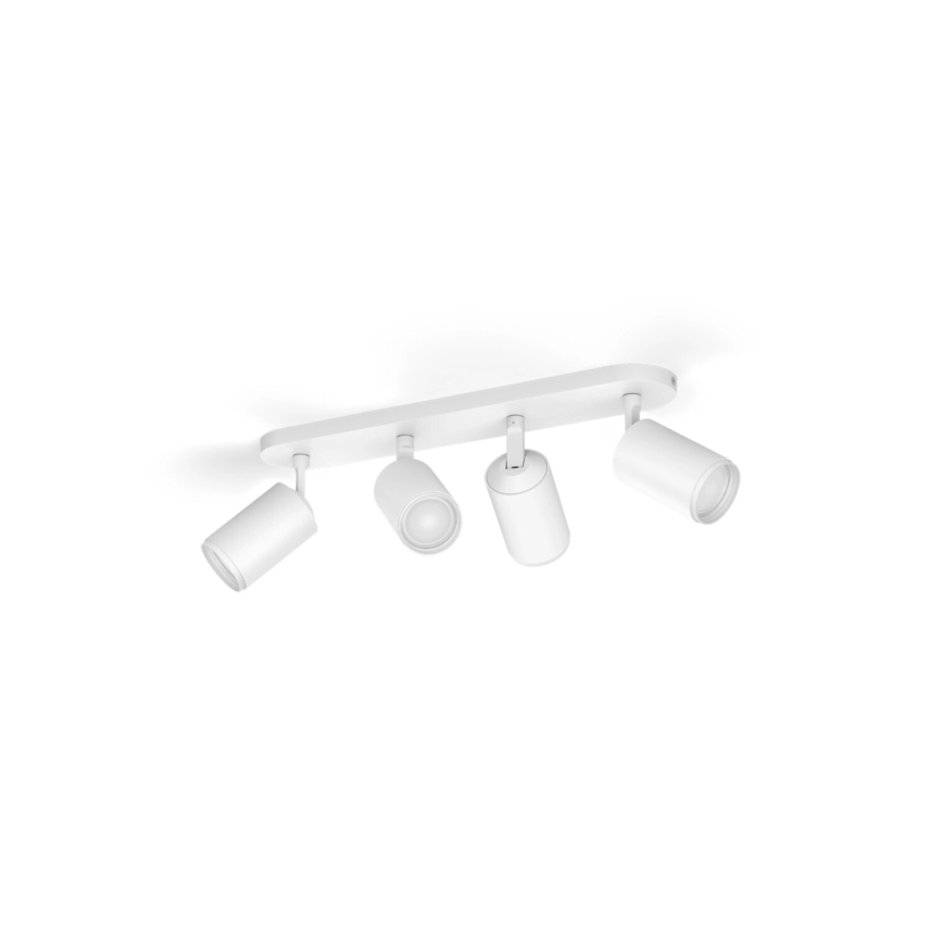 Philips - LED RGBW Aptumšojams starmetis Hue FUGATO 4xGU10/4,2W/230V 2000-6500K balta