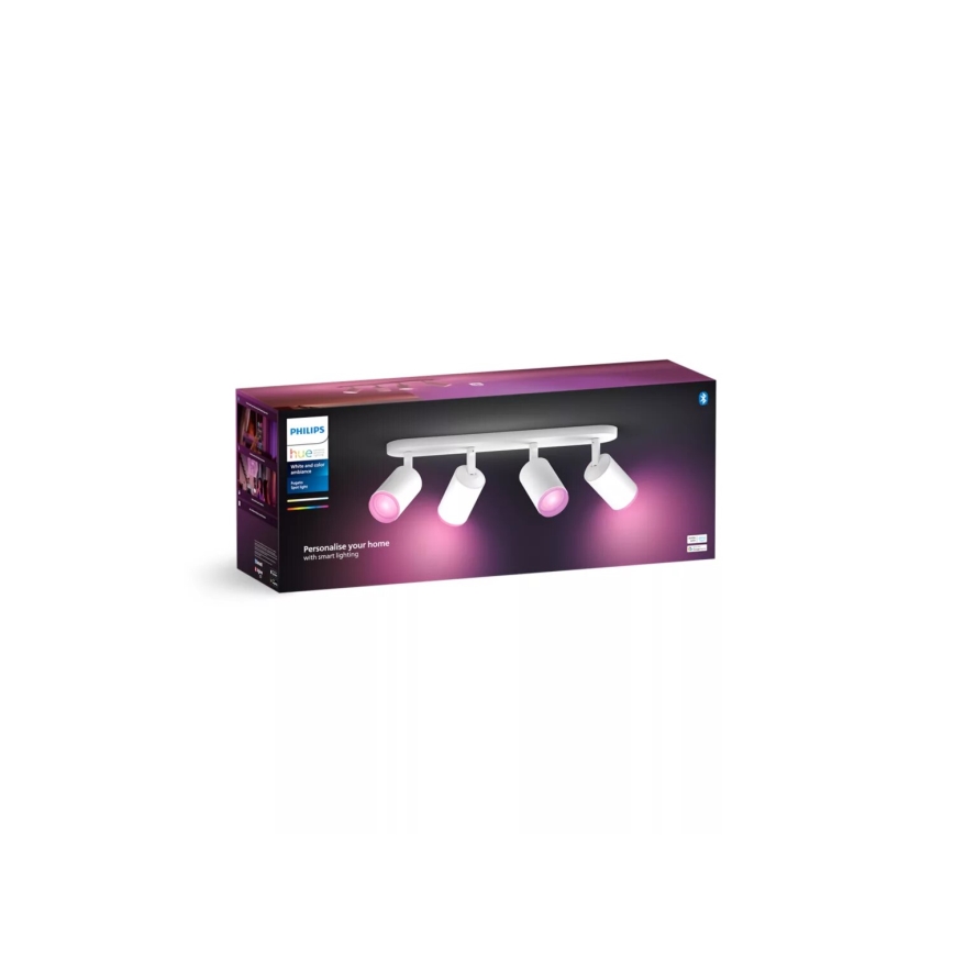 Philips - LED RGBW Aptumšojams starmetis Hue FUGATO 4xGU10/4,2W/230V 2000-6500K balta
